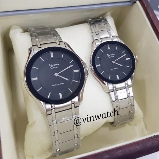 Alexandre Christie 8605 silver black