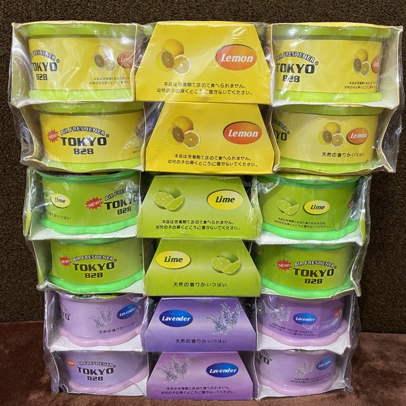 Air Freshener Merk Tokyo 828 Lemon Lime Lavender/pengharum ruangan/ Pengharum Mobil / Pewangi Toilet