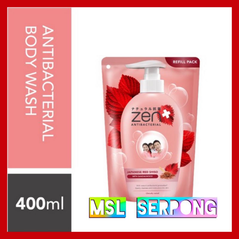 SABUN MANDI CAIR ZEN ANTI BACTERIAL 400 ML / SABUN MANDI CAIR /  ZEN SABUN MANDI