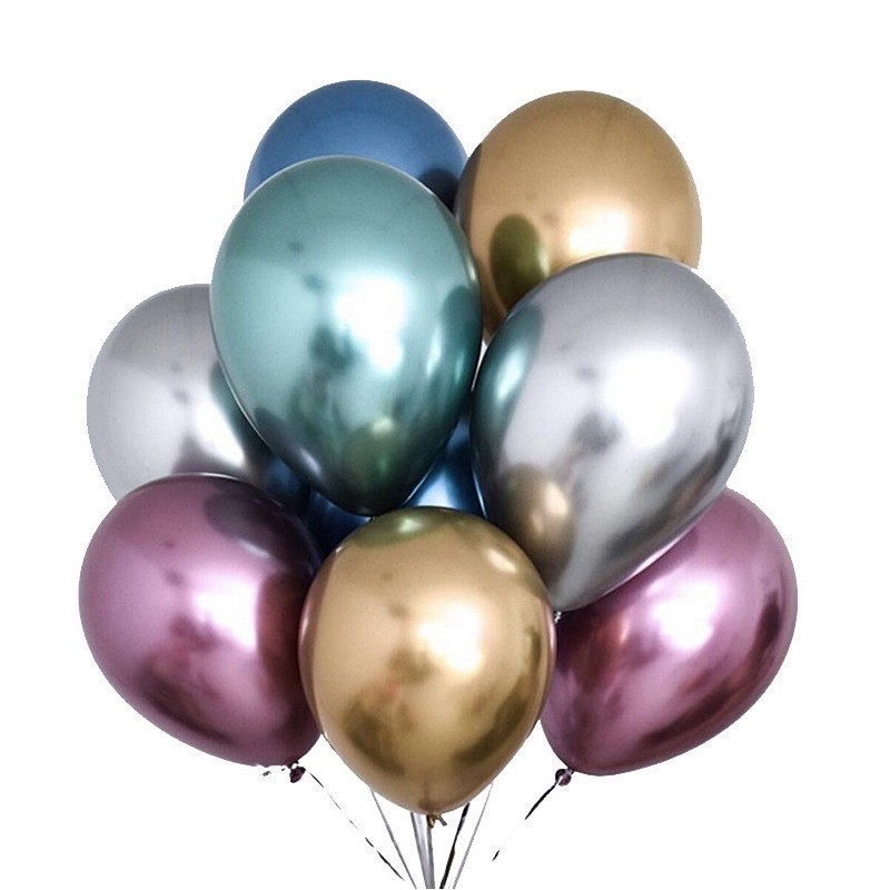 Balon Latex Chrome 12 inch