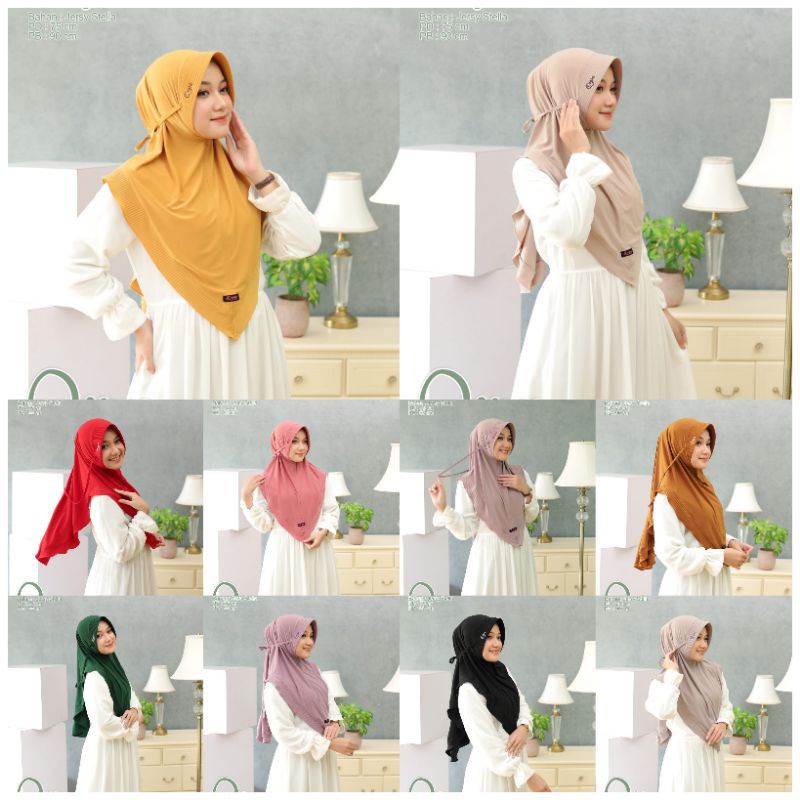 Talita bergo qeysa hijab original hijab simple (READY STOCK)