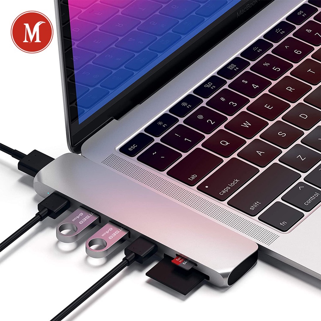 Jual USB Type C Hub to HDMI Adapter Macbook pro USB 3.0 7 in 1 USB Type