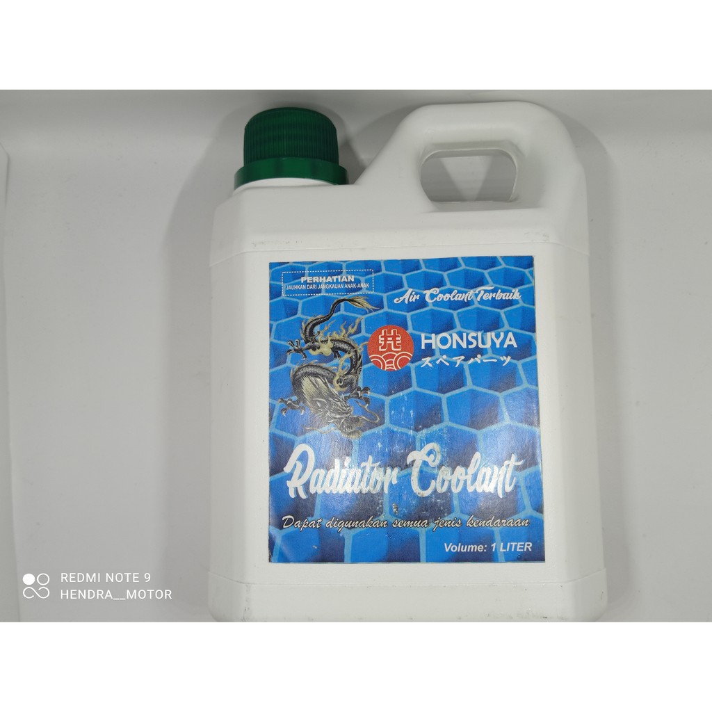 Air Radiator Coolant Motor Hsy 1l 1000ml Shopee Indonesia
