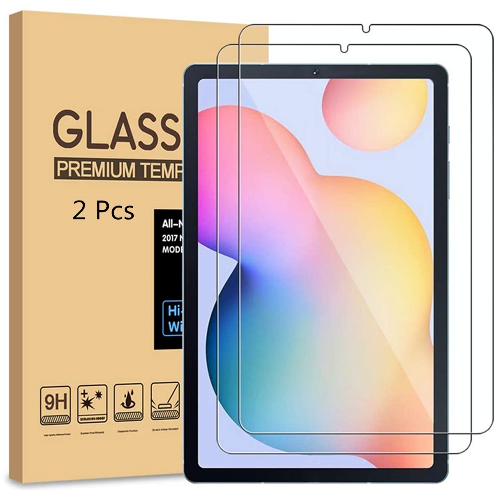 2pcs / Pak Pelindung Layar Tempered Glass Untuk Samsung Galaxy Tab S6 Lite 10.4 / S6 Lite 10.4 SM-P610 / P613 / P619