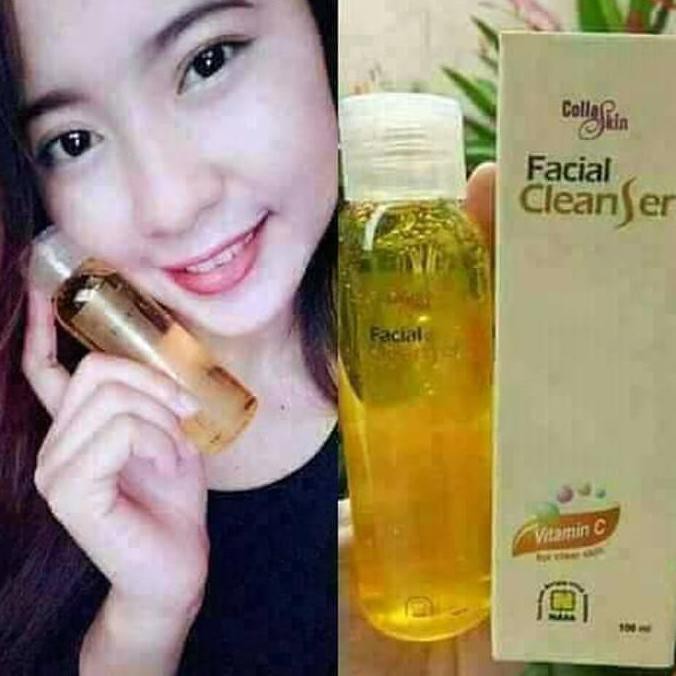 FACIAL CLEANSER PEMUTIH KULIT WAJAH ALAMI /Produk Kecantikan ASLI NASA STOK TERBATAS