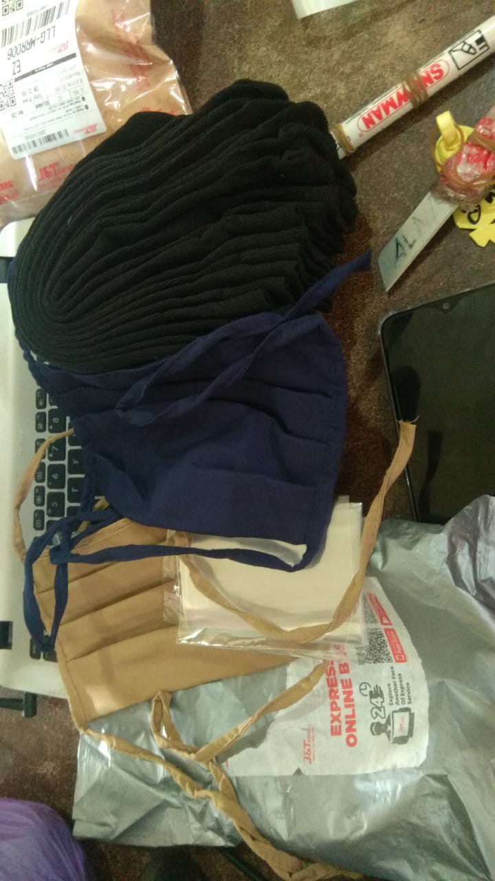 Masker 2 Lapis Refill Bisa Di Isi Tisu
