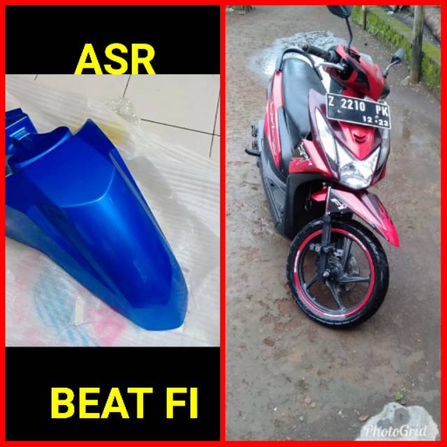 Spakbor depan beat fi biru 2013 2014 2015