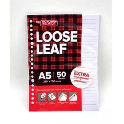 

Loose Leaf BigBoss A5 50lmb/100lmb