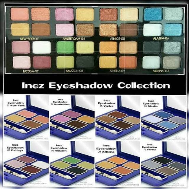 INEZ EYESHADOW COLLECTION (4WARNA)