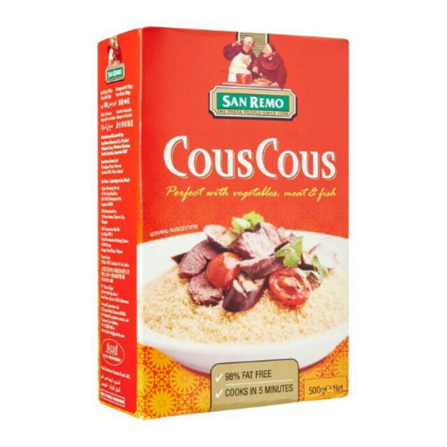 

San Remo Couscous Bulgur Rice Substitute Penganti Nasi Sehat Import