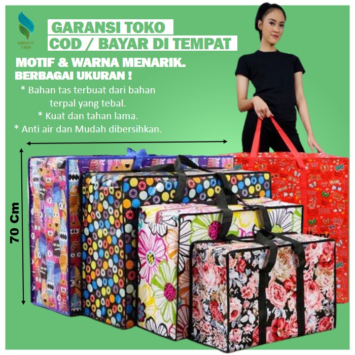 Jual Tas Laundry Bag Jumbo Tempat Baju Kotor Tas Baju Jinjing Tas Baju