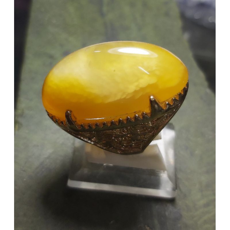 Pandan Nanas Golden - Cincin Batu Akik