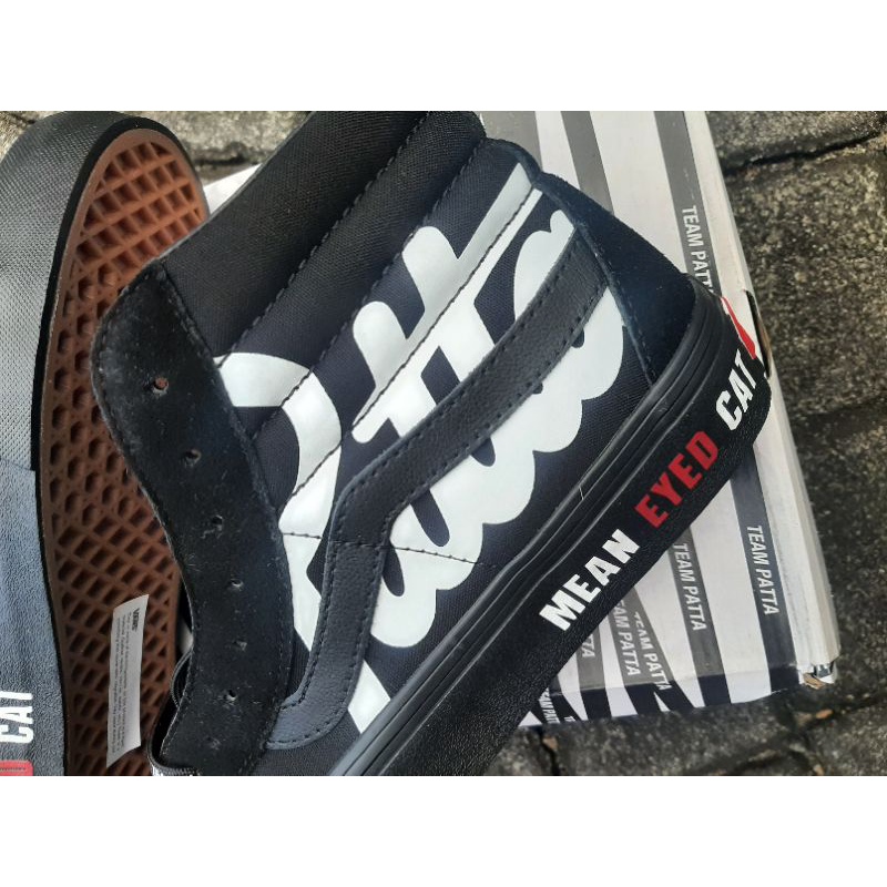 Vans Vault x Patta Sk8 Hi Reissue Black
