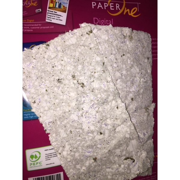 

kertas DIY / kertas daur ulang