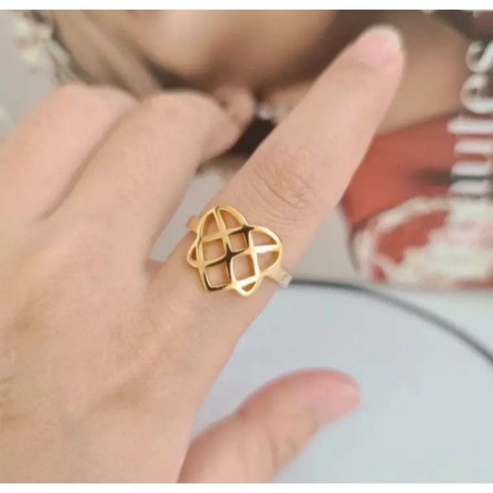 cincin ikatan cinta bahan titanium awet selamanya