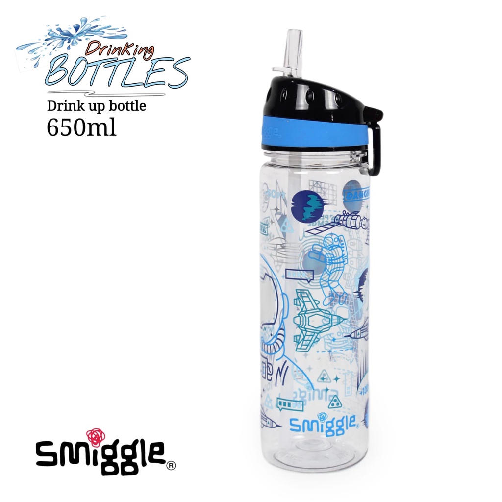 Botol Minum Smiggle Ori Drinking Bottle 650ml