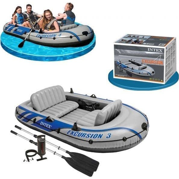 PERAHU KARET INTEX EXCURSION 4 (Kap 4orang) - Intex 68324 / PERAHU