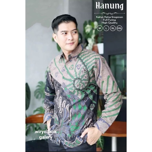 ATASAN KEMEJA BATIK KATUN HALUS