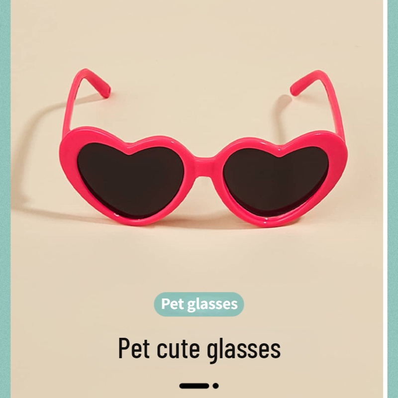 Kacamata Hitam Anjing / Kucing Peliharaan Untuk Foto