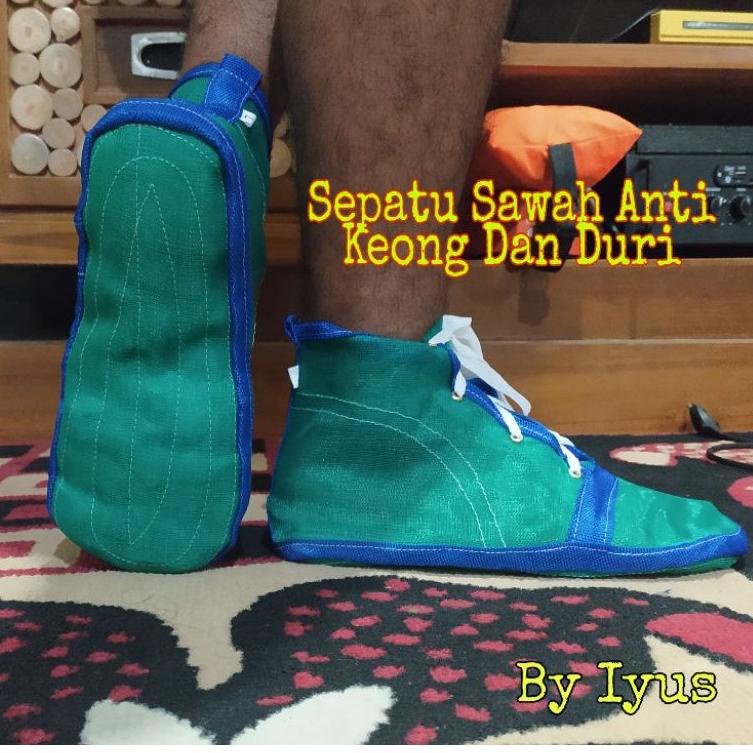 Sepatu Sawah Super tebal, sepatu petani, sepatu keong, sepatu sawah anti keong, sepatu gondang –Agi3