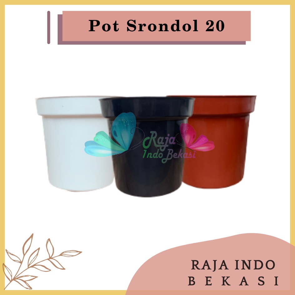 Pot Tinggi Srondol 20 Putih Hitam Merah BataTerracota Terracotta Merah Coklat - Pot Tinggi Usa Eiffel 18 20 25 Lusinan Pot Tinggi Tirus 15 18 20 30 35 40 50 Cm Pot Bunga Plastik Lusinan Pot Tanaman Pot Bibit Besar Mini Kecil Pot Srondol