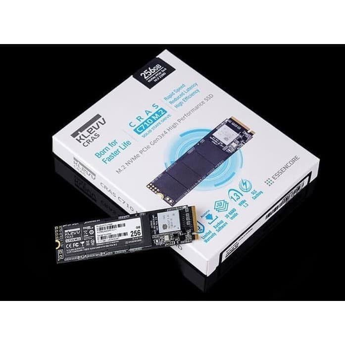 SSD KLEVV CRAS C710 M.2 NVME 256GB Gen3x4