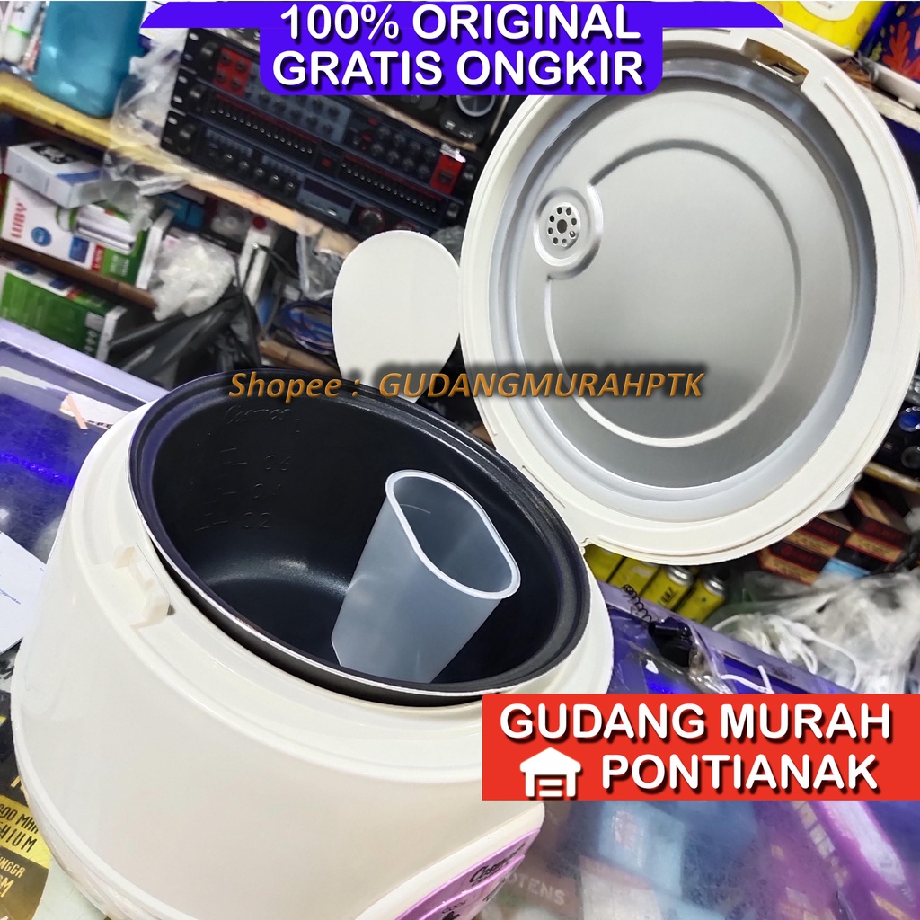 Ricecooker Cosmos 0.6 Liter Hemat Listrik 30watt CRJ - 1001N 1001 N penanak nasi magicom