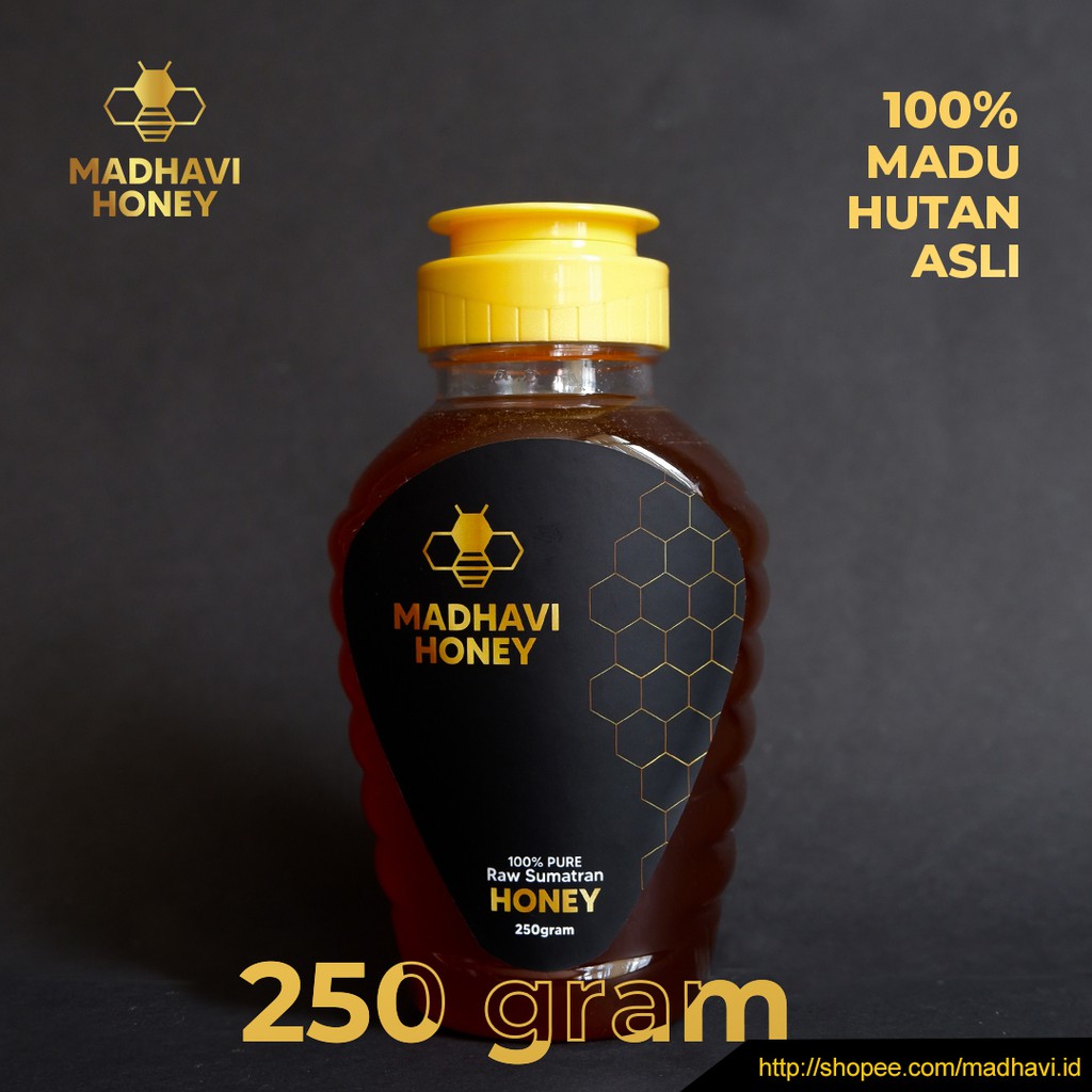 

Madu Murni Alami Madhavi 250 Gram
