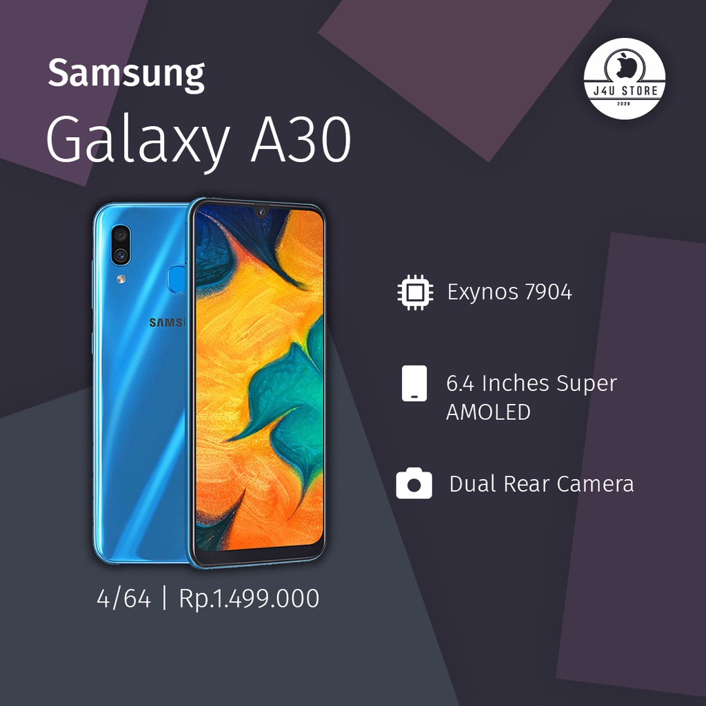 samsung a30 4/64 second/bekas