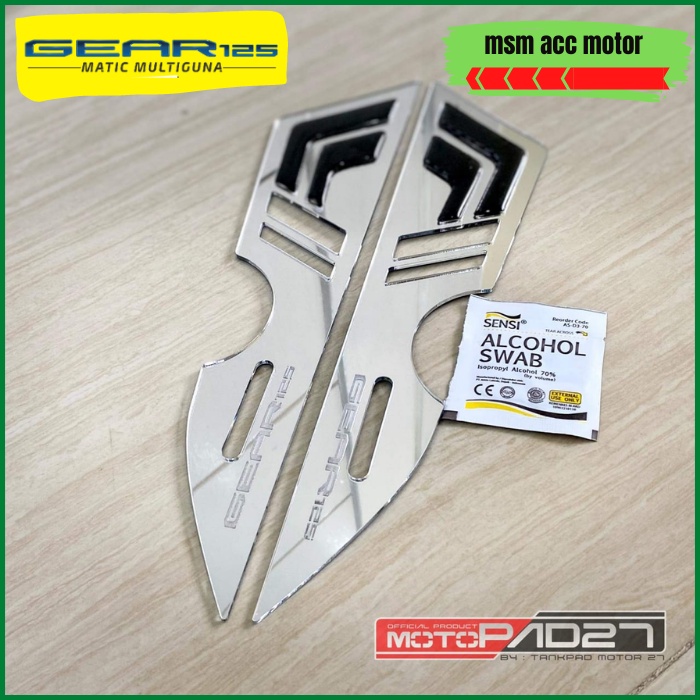 Garnis Garnish Cover Body Samping Depan Yamaha Mio Gear 125 Premium