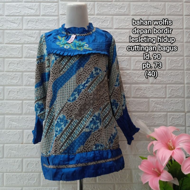 PRELOVED BAJU BATIK WANITA / (PART 1) / PL ATASAN BATIK WANITA / BAJU BEKAS-48