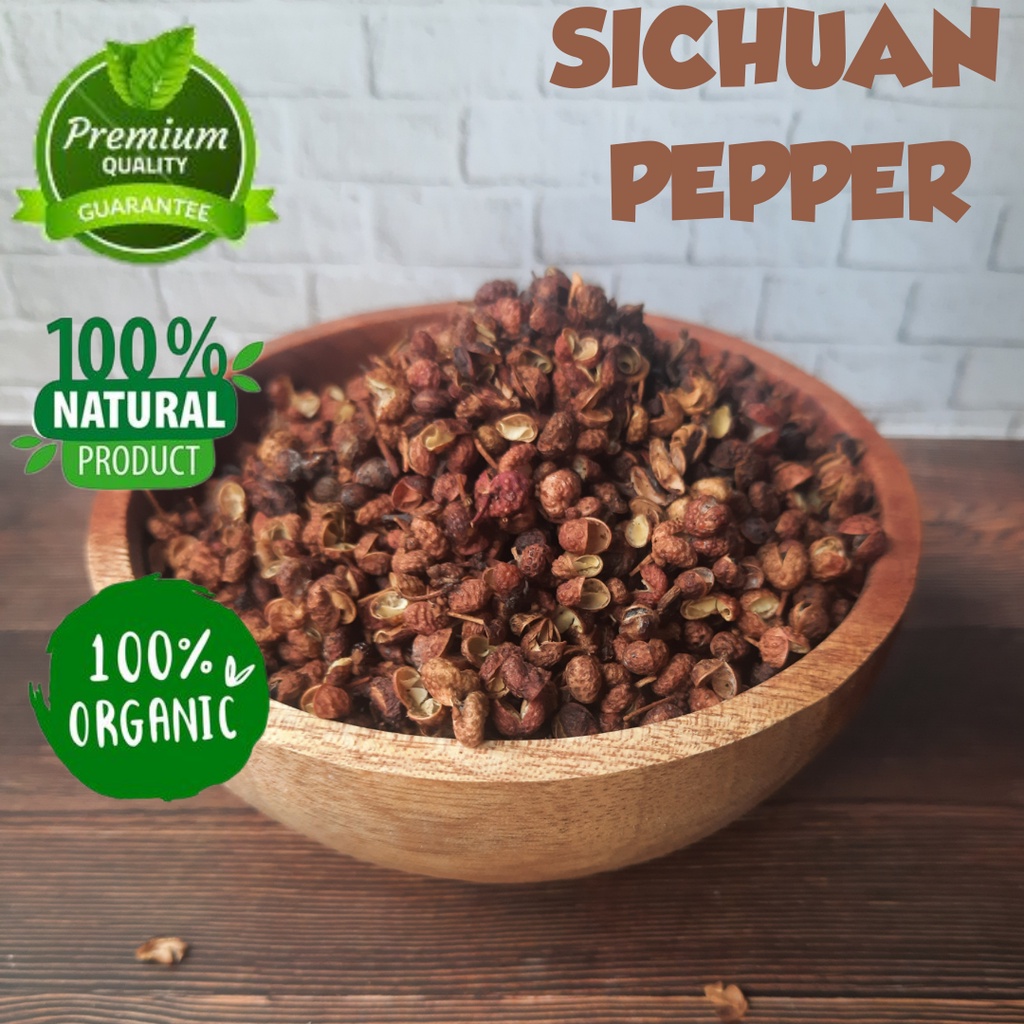 

SZECHUAN PEPPER / SICHUAN PEPPERCORN / HUA JIAU / MALA / LADA SICHUAN PREMIUM / SZECHUAN CHILI OIL