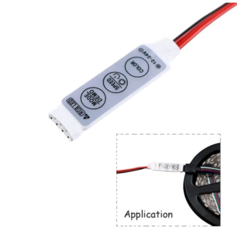 Modul Control Kontrol Led RGB 4 Pin 12V-24V