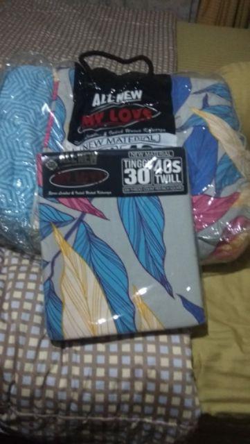 Bedcover + Sprei Fitted 180x200 Tinggi 30 Cm All New My Love - King Size 180 T30 - Bc