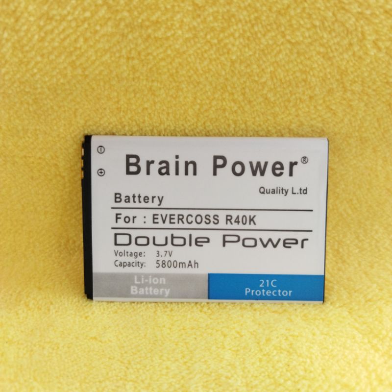 Baterai batre Evercoss R40K double power