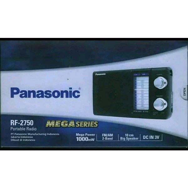 Paling Terlaris Radio Panasonic Am Fm Rf 2750 Baik