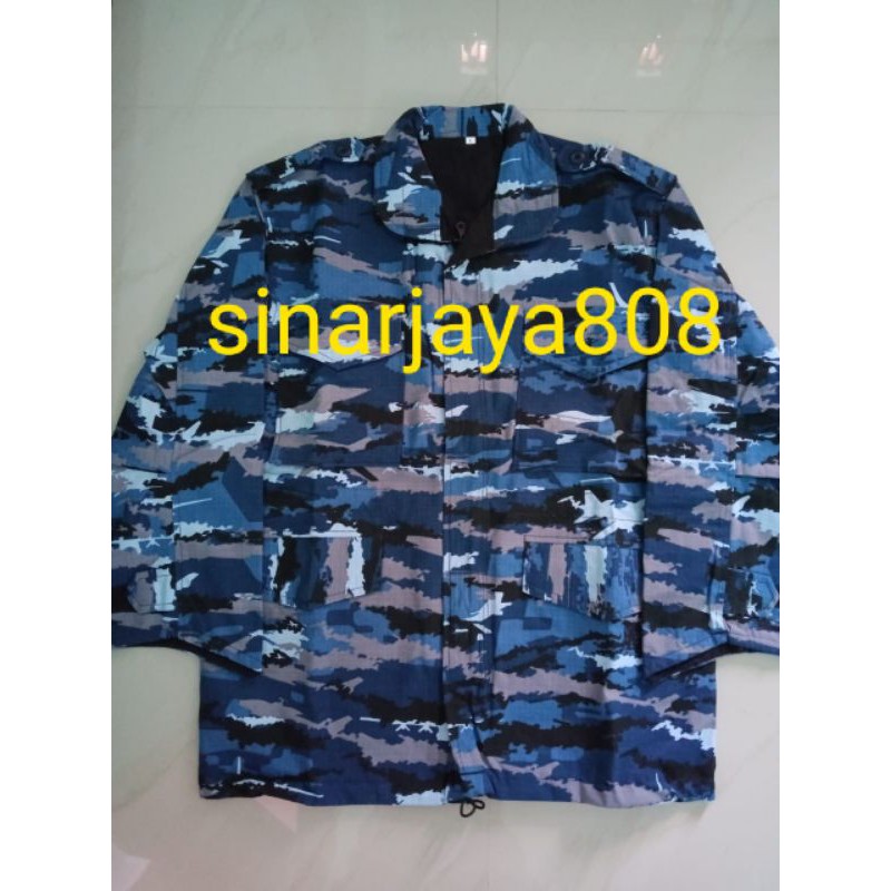 jaket BB loreng AU