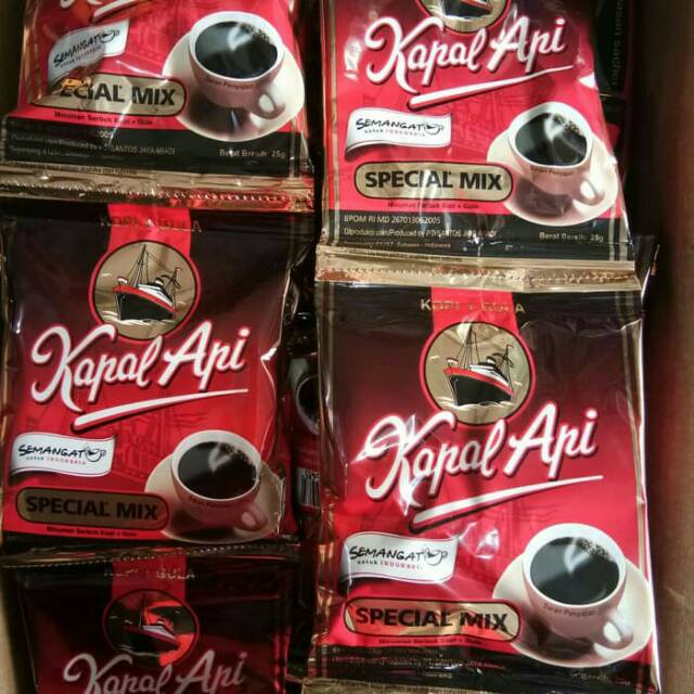

KOPI KAPAL API SPECIAL MIX 25g x 10pcs / renceng