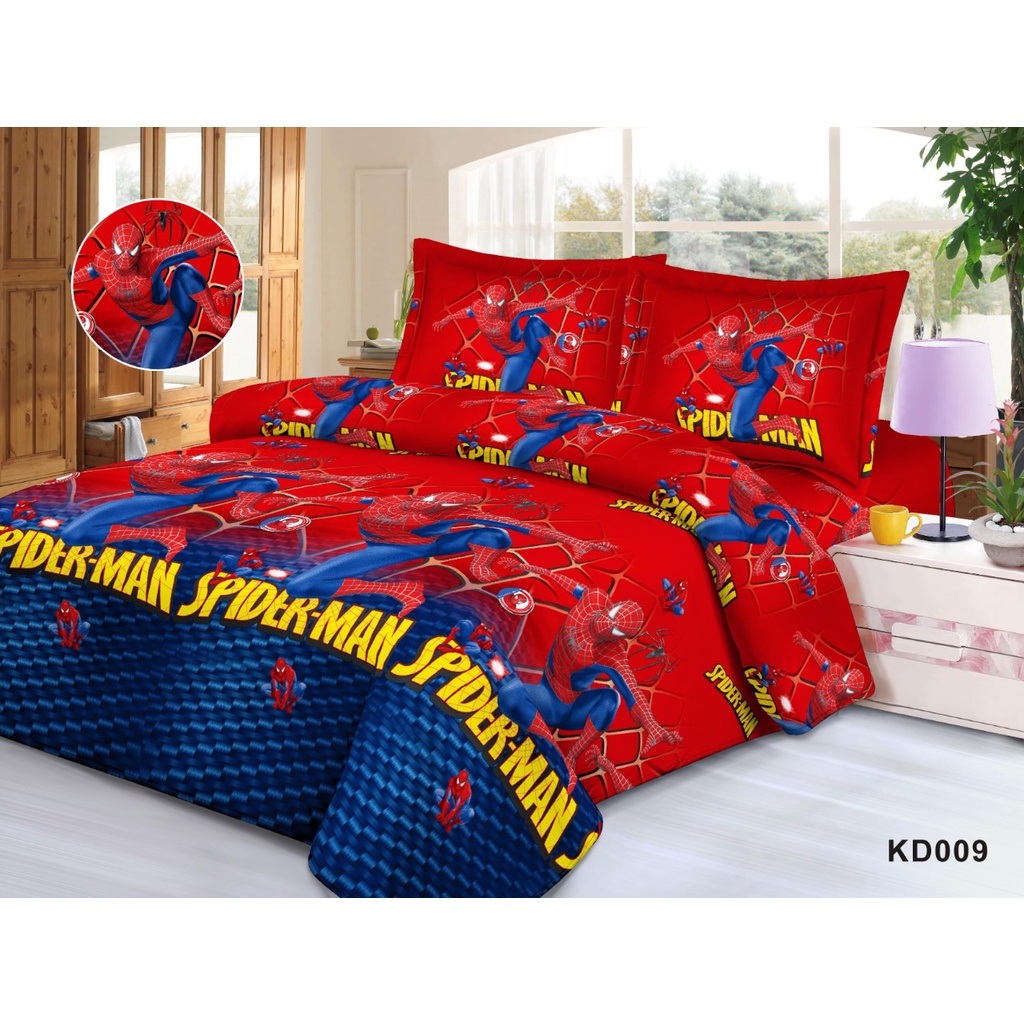 SPREI TERMURAH BISA COD MOTIF SPIDERMAN TERBESTSELLER UK 180X200 KUALITAS BAGUS DAN TERMURAH
