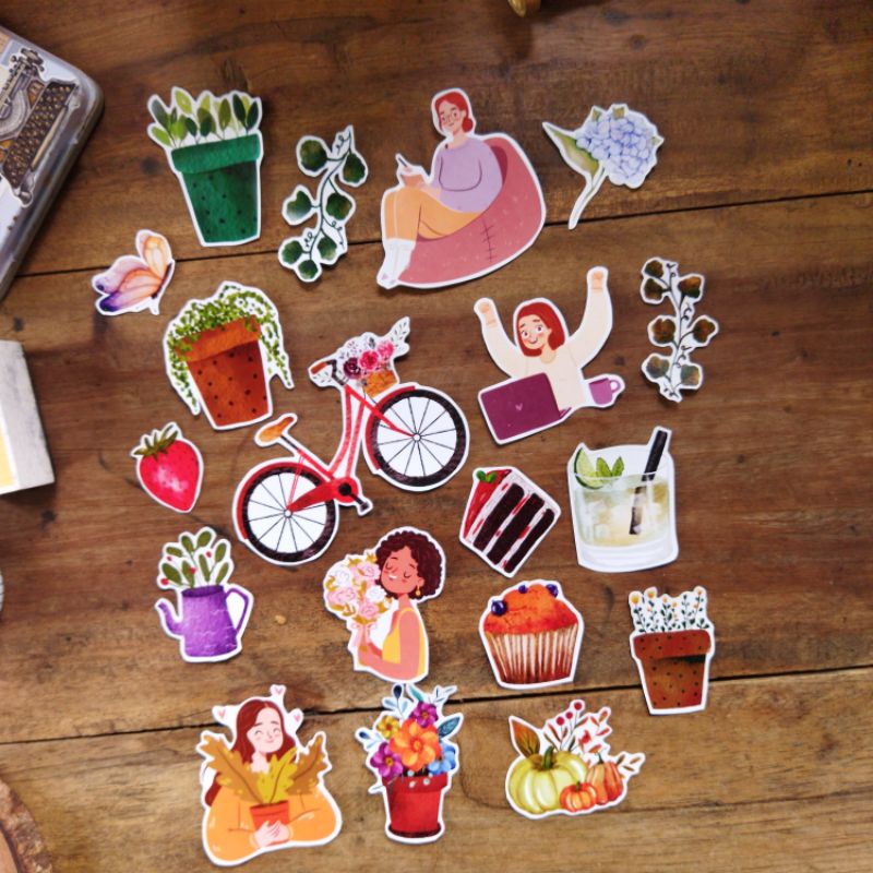 

Sticker Aesthetic Bujo Deco Journaling Art Life