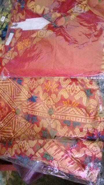 Setelan Batik Couple Keluarga Maya Panjang