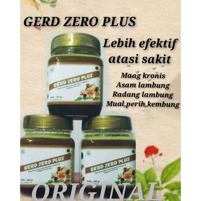 (GERD ZERO PLUS)ASLI MADU HERBAL / OBAT MAAG/ASAM LAMBUNG KRONIS-2