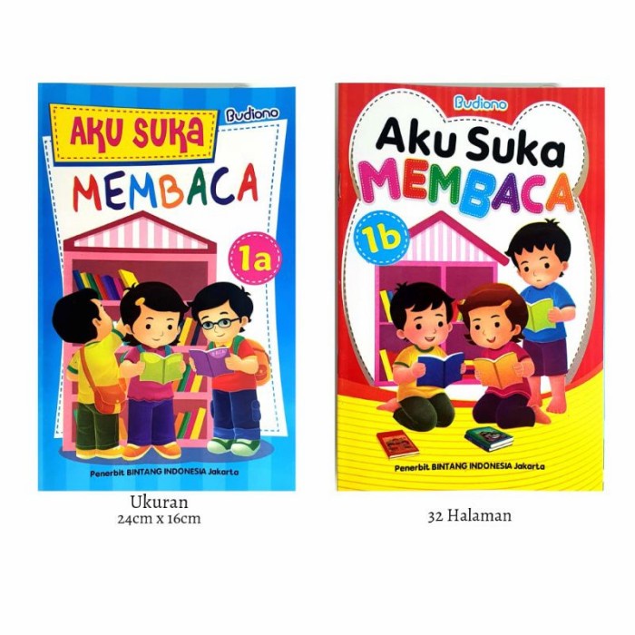 Buku Anak Aku Suka Membaca Untuk TK PAUD - TBS