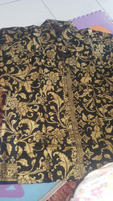 Baju Batik Pria Gus Azmi Lengan Pendek Kemeja Batik Pria Murah New Motif M L Xl Xxl