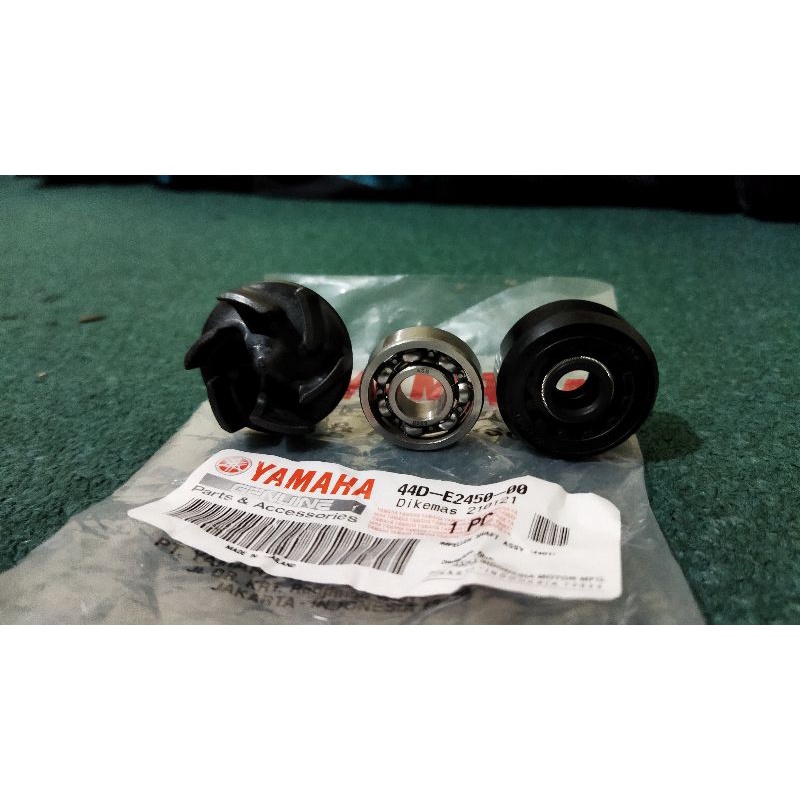 paket komplit Water Pump Pompa Air Radiator Motor Xeon RC GT Aerox 125 Asli Original Yamaha