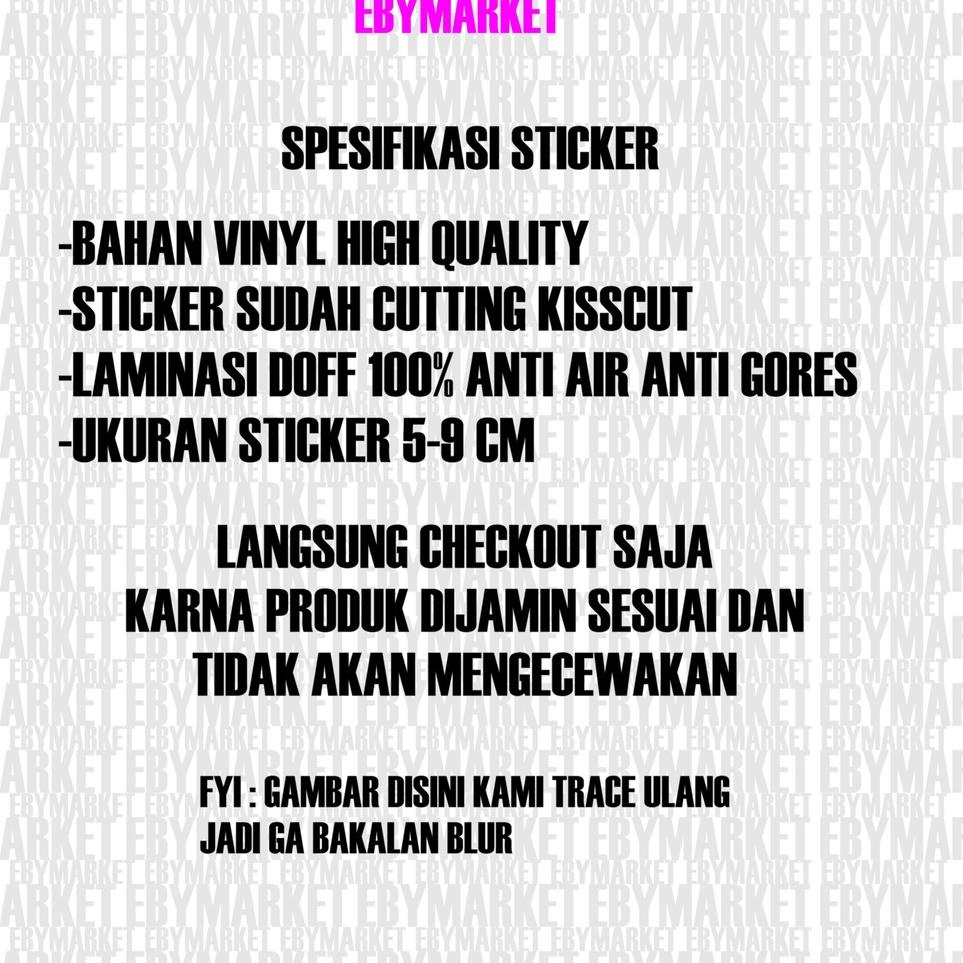 

[100% terbaik] STICKER BRAND MATERNAL DISASTER .,..,.,.,.