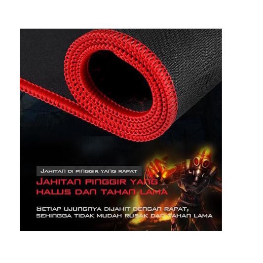 Mouse pad gaming gamen rubber surface 70x30 cm weave anti slip speed control type gp-xl gpxl - alas Mousepad mat