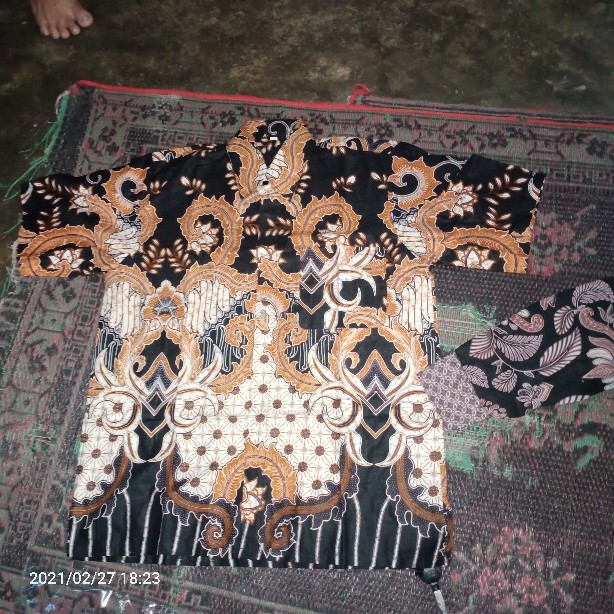 Nayaka Batik-couple Batik Denada Pinguin Brokat
