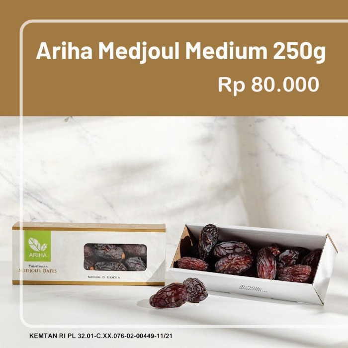 

Kurma Medjool ASLI PALESTINA Medium 250gr