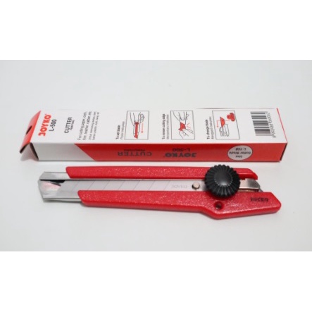 

Cutter Besar Joyko L-500 - Silet Pemotong Kertas Kardus Dus Box